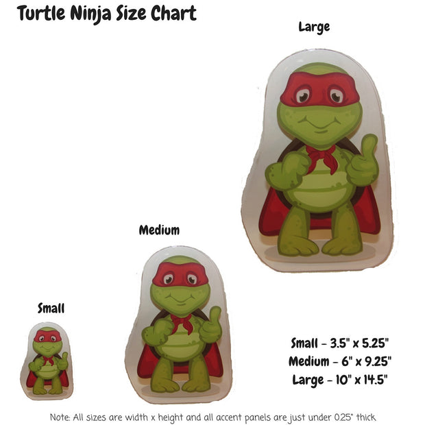 Turtle Ninja Decoration Panel