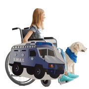SWAT Truck 2 Wheelchair Costume Child's