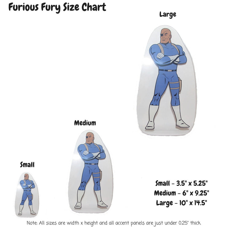 Furious Fury Decoration Panel