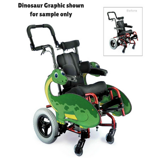 Wheely the Robot Wheelchair Costume Child's