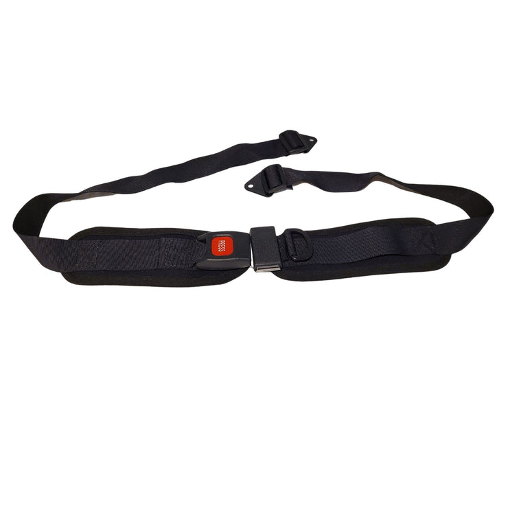 Wheelchair Padded Seat Belt Auto Style Metal Buckle Positioning Belt