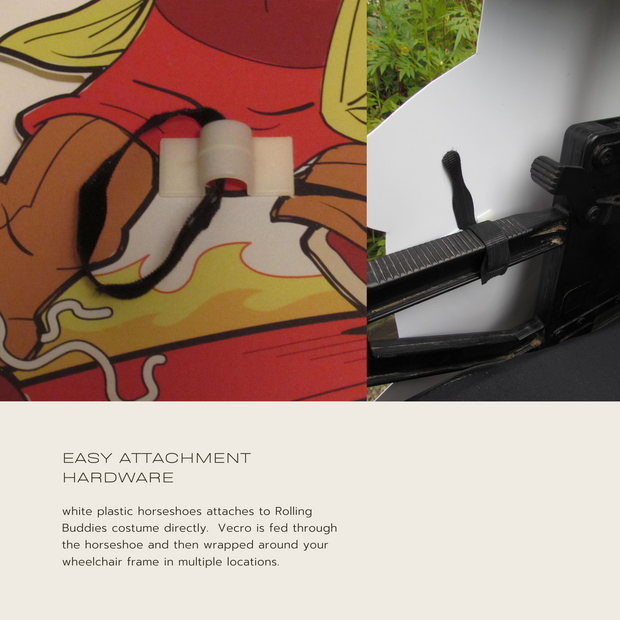 Red Steam Engine (Hogwarts Express look-alike) Wheelchair Costume Child's