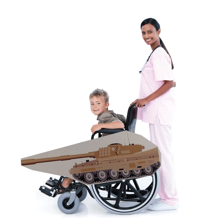 American Tank Wheelchair Costume Child's