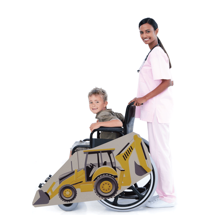 Backhoe 2 Wheelchair Costume Child's
