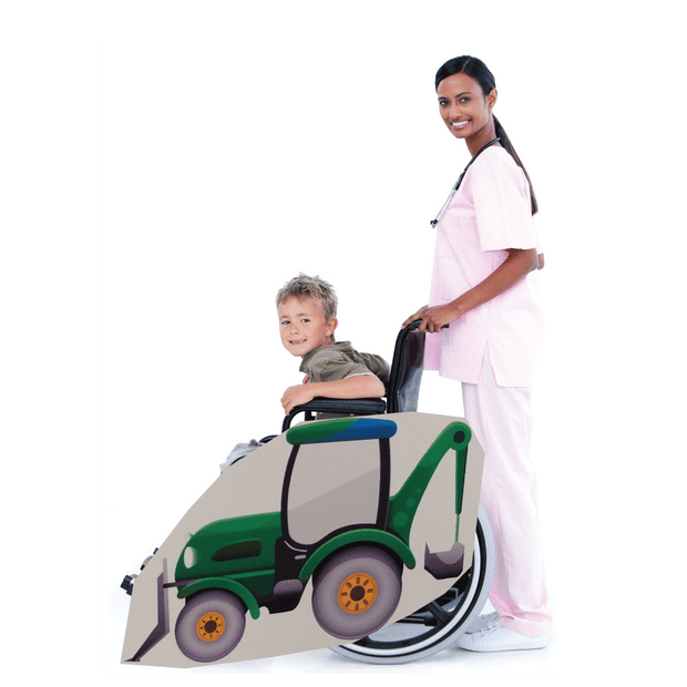 Back Hoe Wheelchair Costume Child's