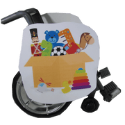 Box Of Toys Wheelchair Costume Child's