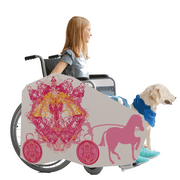 Princess Horse and Buggy 3 Wheelchair Costume Child's