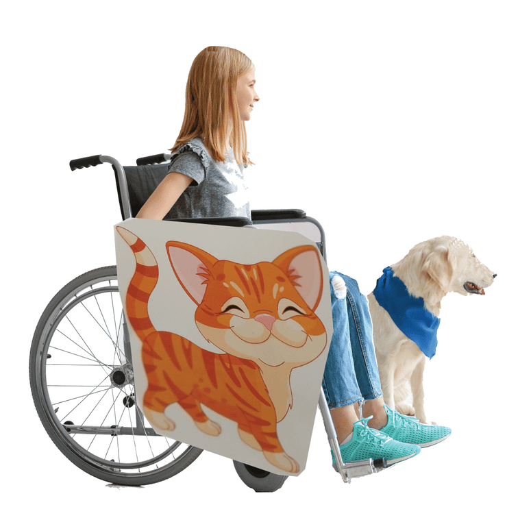 OS Cat Wheelchair Costume Child's