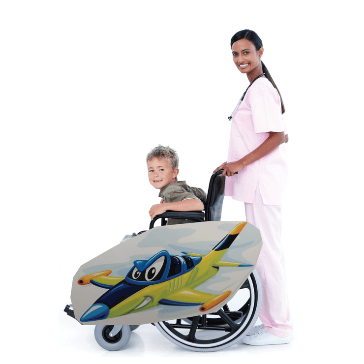 Fighter Jet Wheelchair Costume Child's