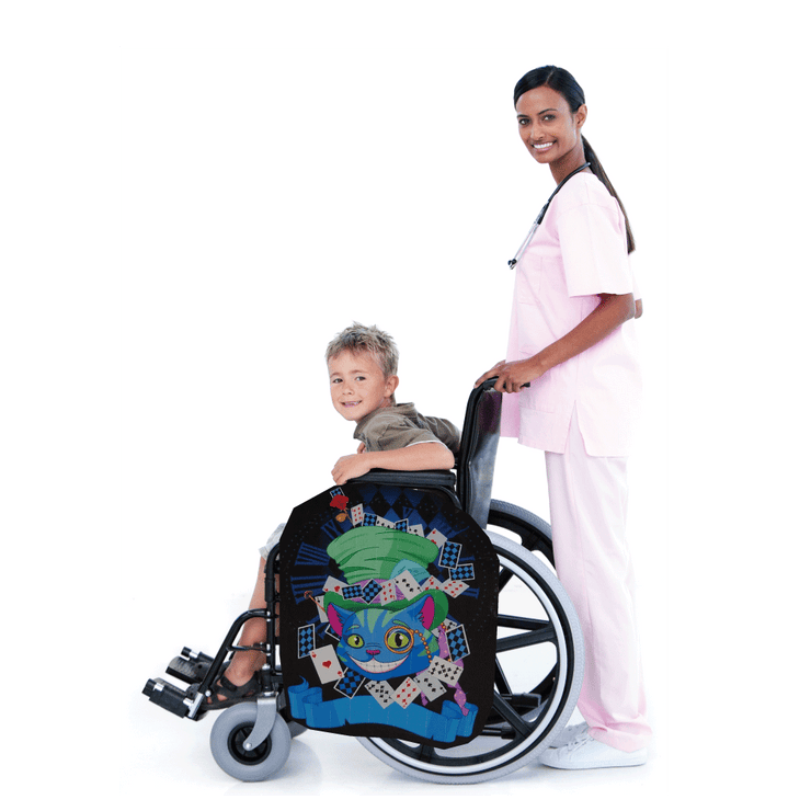 Alice in Wonderland Cheshire Cat Lookalike Wheelchair Costume Child'
