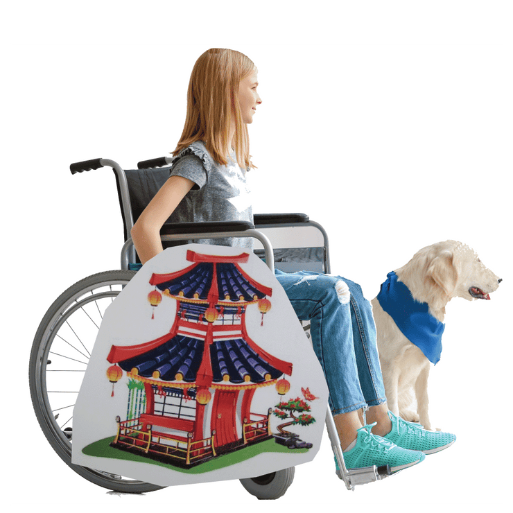 Asian Palace Wheelchair Costume Child's