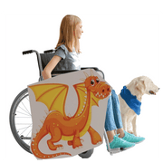 Orange Dragon Wheelchair Costume Child's