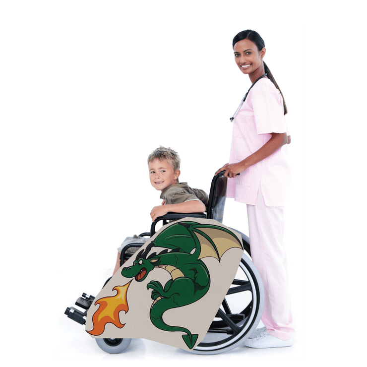 Green Dragon Wheelchair Costume Child's