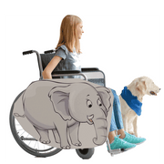Elephant Wheelchair Costume Child's