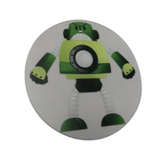 Green Robot Wheelchair Decoration