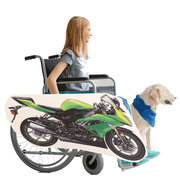 Motorcycle Wheelchair Costume Child's