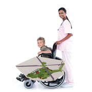 Green Helicopter Wheelchair Costume Child's