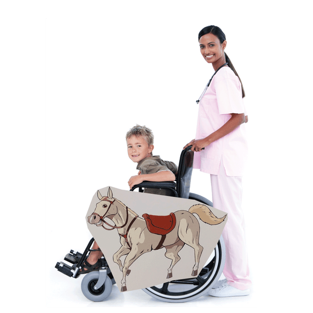 White Horse Wheelchair Costume Child's