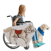 White Horse Wheelchair Costume Child's