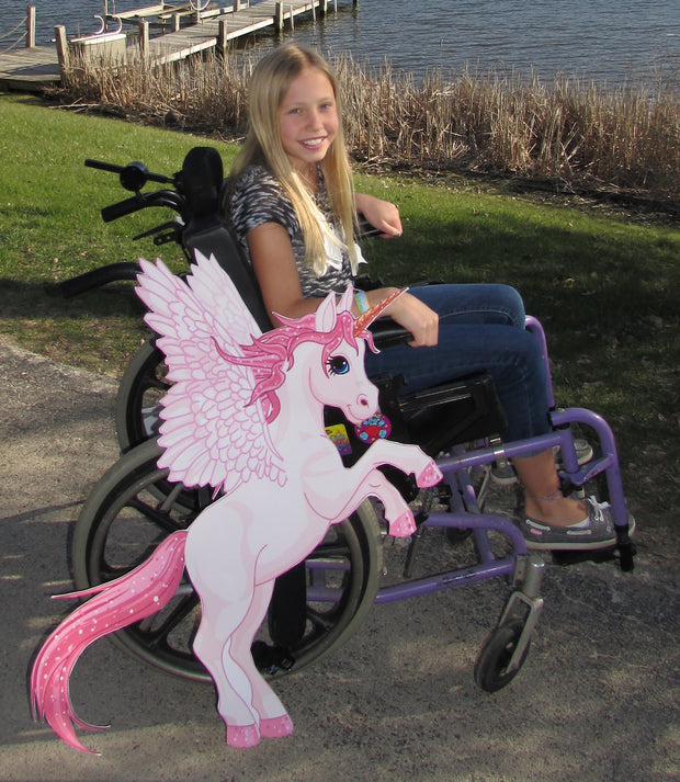 Unicorn Pegasus Wheelchair Costume Child's