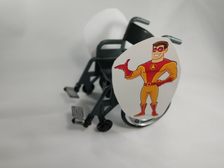 Super Jim Wheelchair Costume Child's