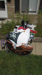 OS Pirate Ship Wheelchair Costume Child's
