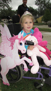 Unicorn Pegasus Wheelchair Costume Child's