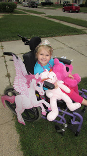 Unicorn Pegasus Wheelchair Costume Child's