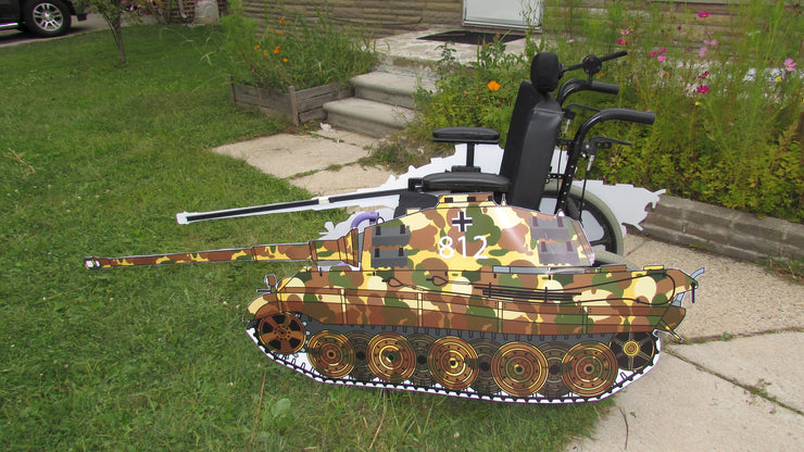 Tank Wheelchair Costume Child's