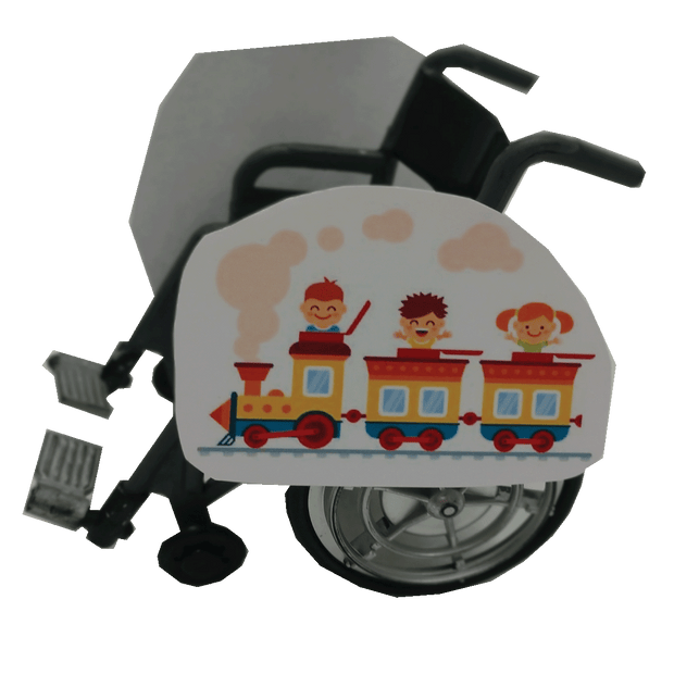 Friends On A Train Wheelchair Costume Child's
