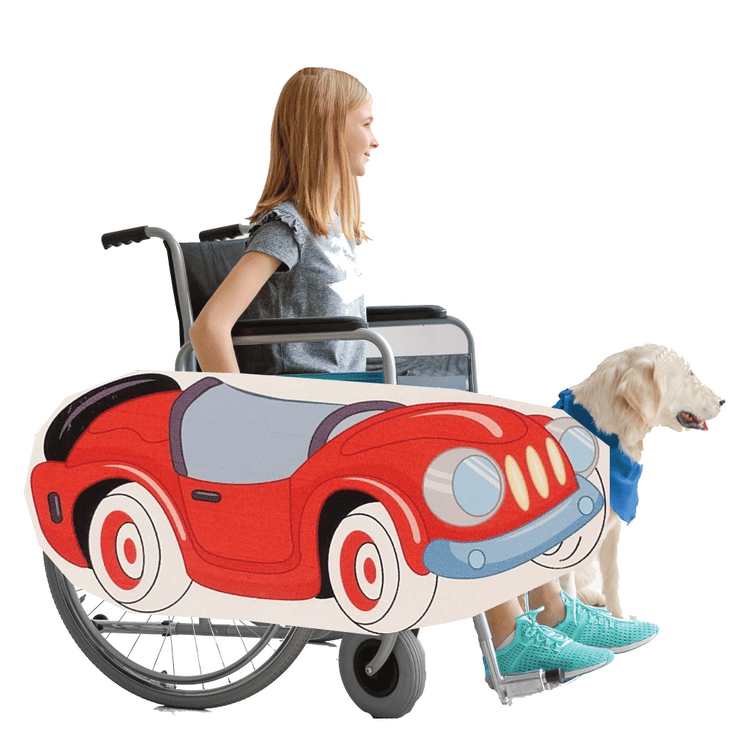 Mickey Lookalike Car Wheelchair Costume Child's