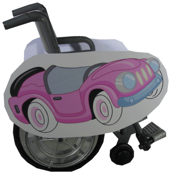 Mini Lookalike Car Wheelchair Costume Child's