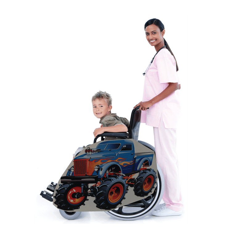 Monster Truck Wheelchair Costume Child's