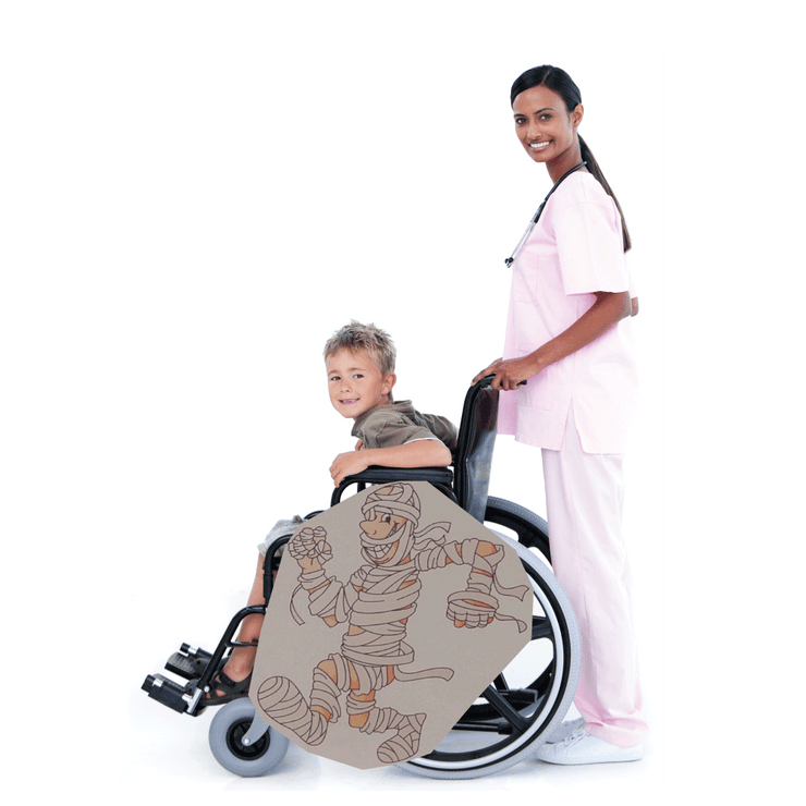 Mummy Wheelchair Costume Child's