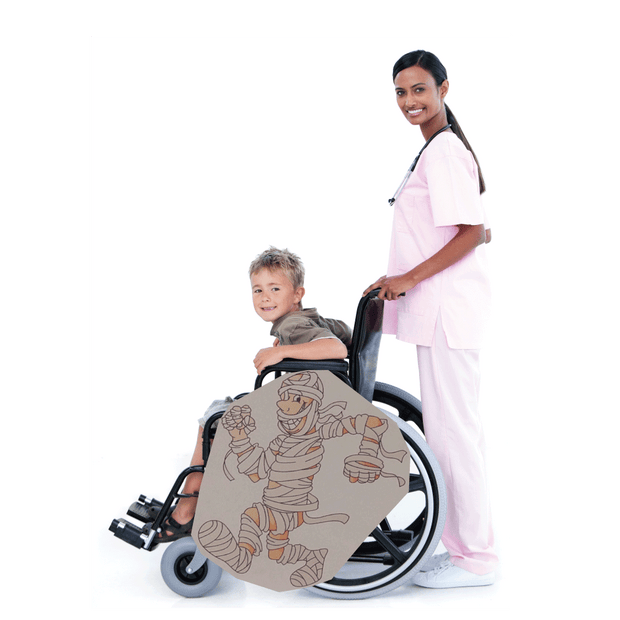 OS Mummy Wheelchair Costume Child's