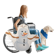 Snowman Olaf Lookalike Wheelchair Costume Child's