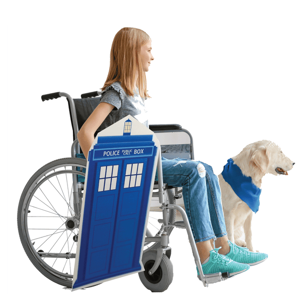 Tardis Lookalike Dr. Who Wheelchair Costume Child's