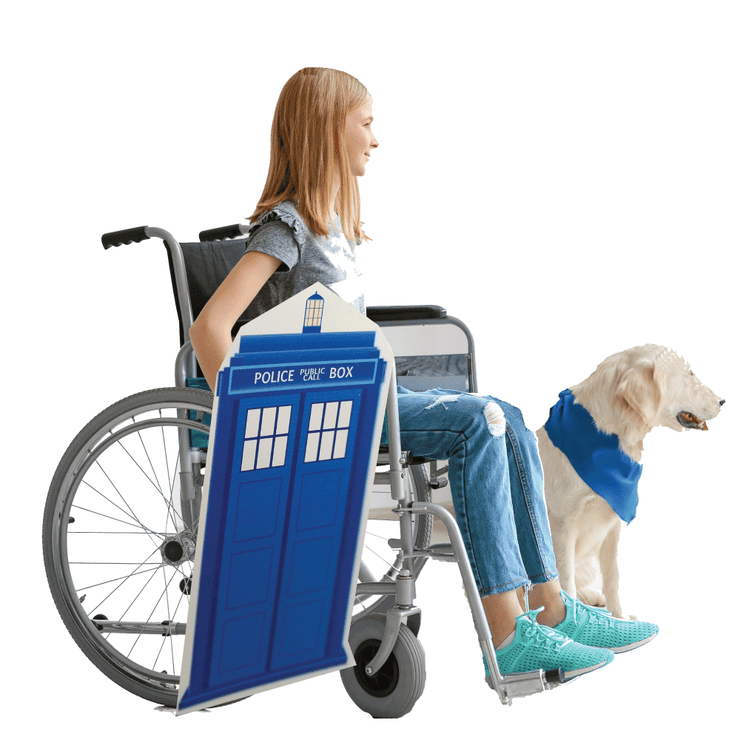 Tardis Lookalike Dr. Who Wheelchair Costume Child's