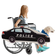 OS Police Car Wheelchair Costume Child's