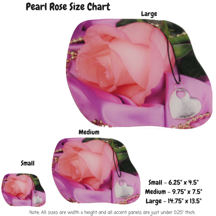 Pearl Rose Decoration Panel