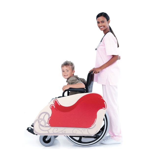 Santa's Sleigh Wheelchair Costume Child's