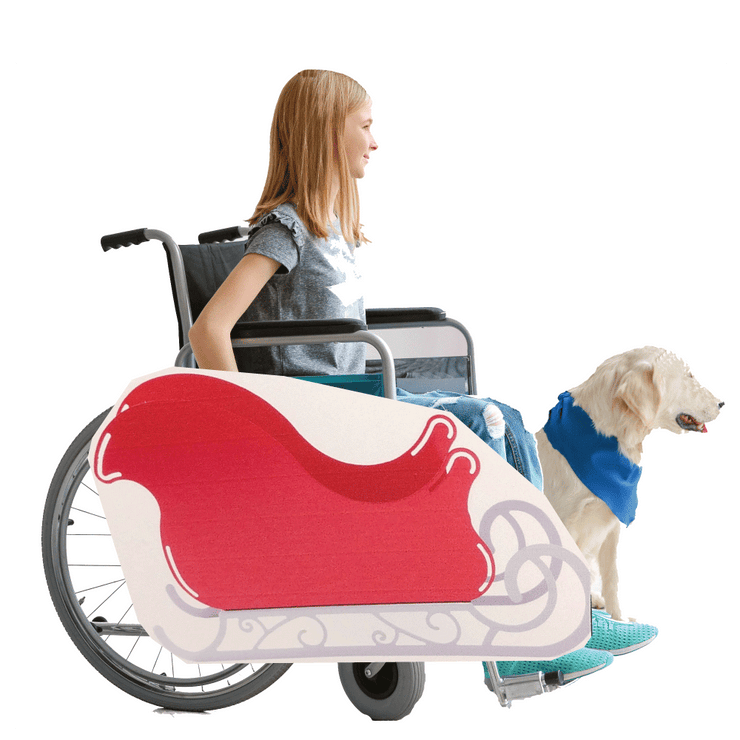 OS Santa's Sleigh Wheelchair Costume Child's