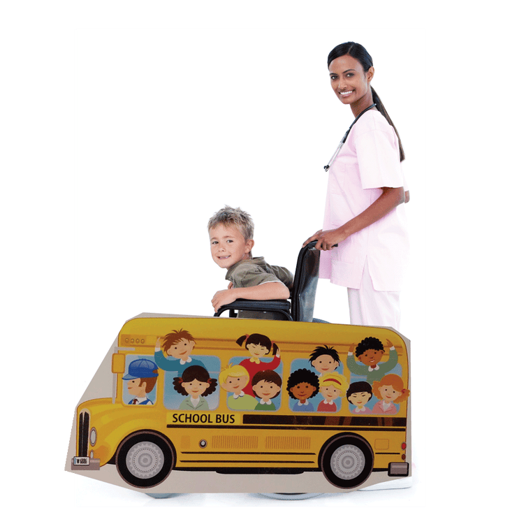 School Bus Wheelchair Costume Child's