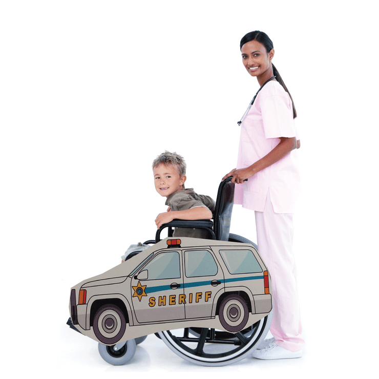 Sheriff SUV Wheelchair Costume Child's