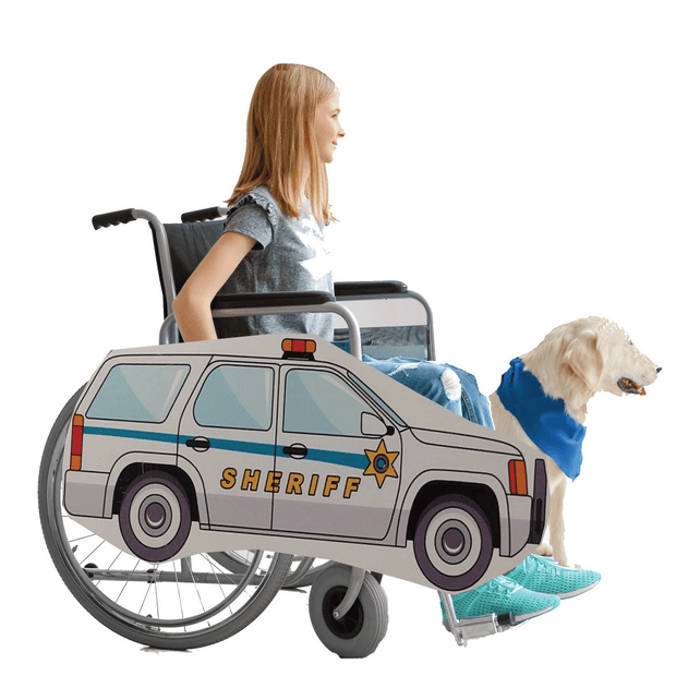 Sheriff SUV Wheelchair Costume Child's