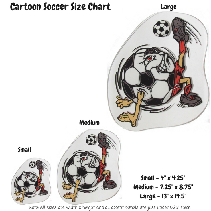 Cartoon Soccer Decoration Panel