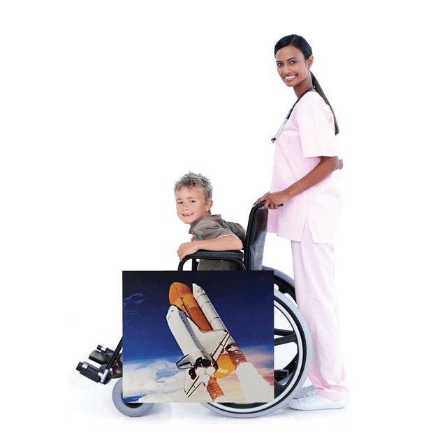 Spaceship Rocket Wheelchair Costume Child's