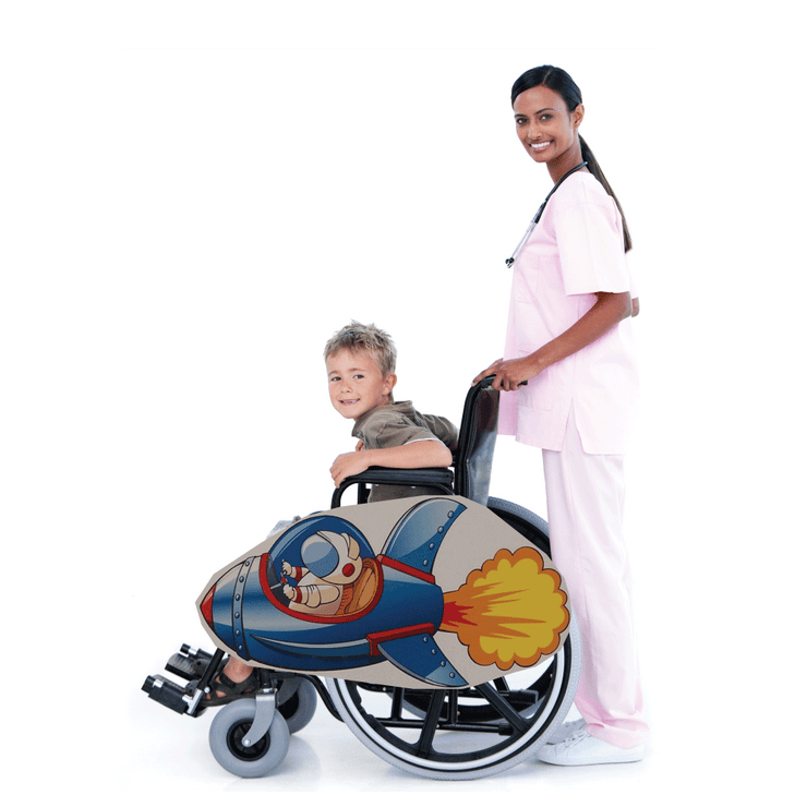 Rocket Man Wheelchair Costume Child's