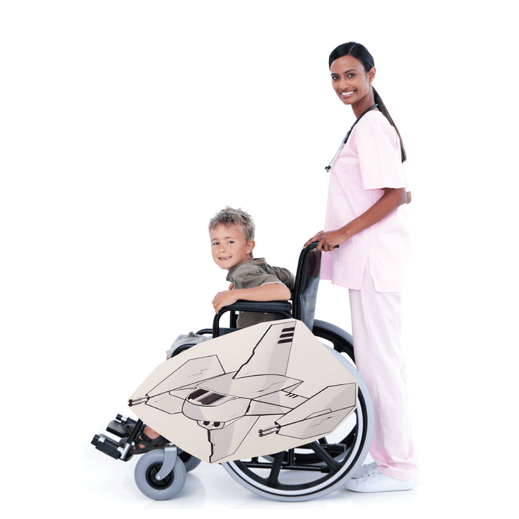 Space Wars 1 Wheelchair Costume Child's