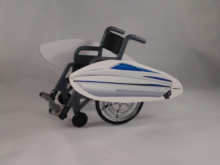 Speed Boat Wheelchair Costume Child's